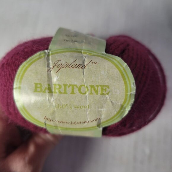 6 Skeins Jojoland Baritone Discounted Wool Worsted Yarn - Picture 5 of 7